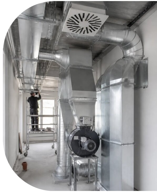 Монтаж вытяжной вентиляции в Солнечногорске от 5204 р. | АПаруса-Слн